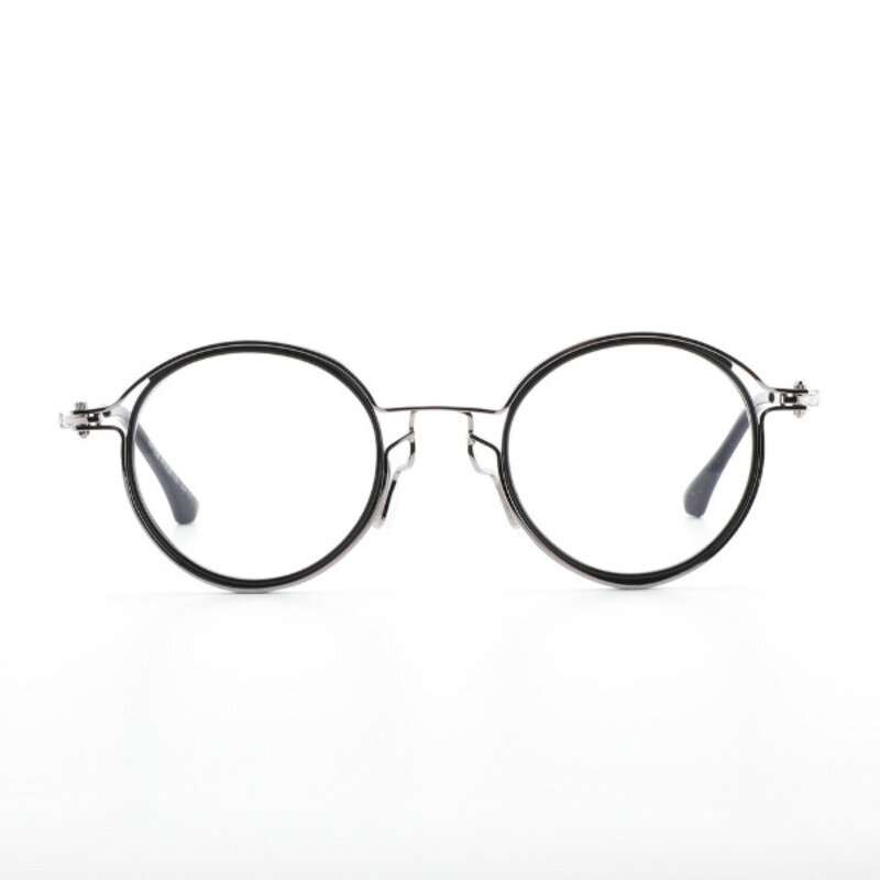 إطار نظارات مستدير كبير من الأسيتات للرجال ، نظارات طبية بصرية ، نظارات قصر النظر ، تصميم علامة تجارية فاخرة ، جديدة