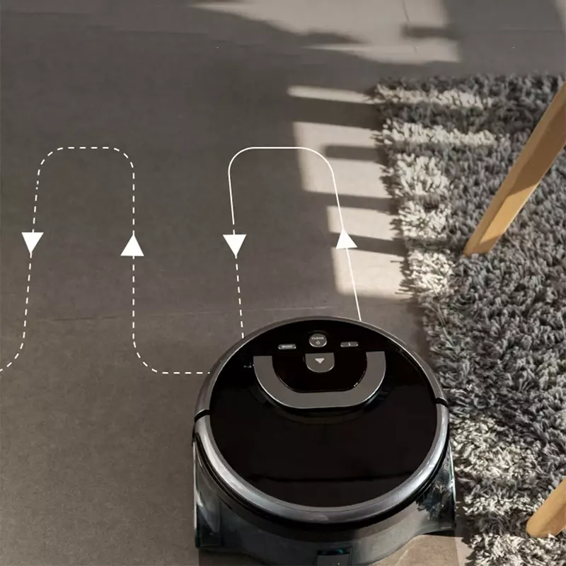 Robot cuci lantai W400 Shinebot navigasi tangki air besar dapur perencanaan pembersihan rute peralatan rumah tangga