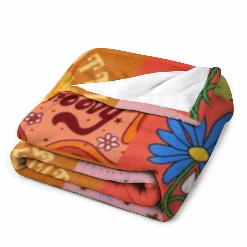 Indie-Couvertures de canapé Hiphelicopter, couvertures décoratives, couvertures de collage, idées cadeaux de la Saint-Valentin