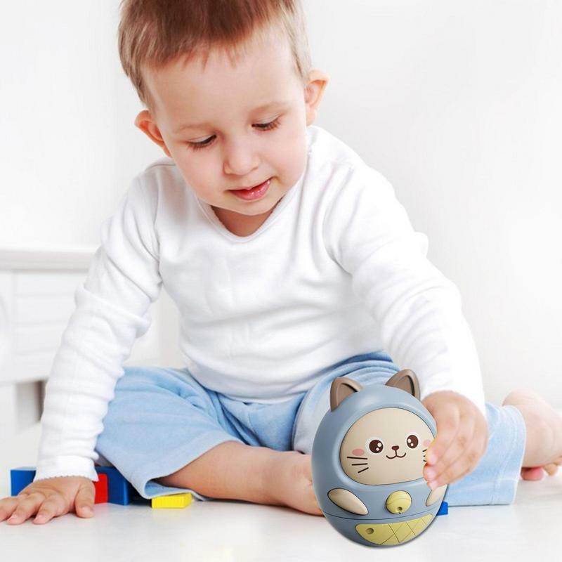 Wobbler Spielzeug für Kinder frühe Bildung sensorische Spielzeug Aktion Tier Spielzeug Action Tier sicher und Spaß Montessori Tier Wobbler