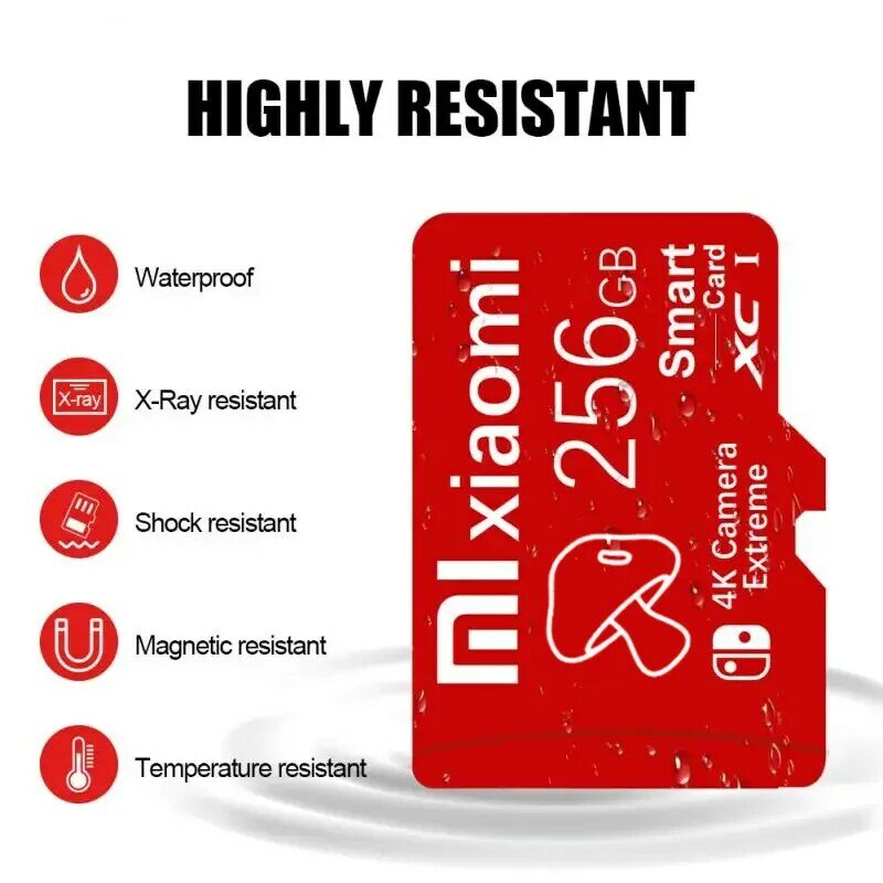 Original Xiaomi SD Card Newest Nintend Switch Yellow Star SD TF Fast Speed Memory Card for Nintendo Switch / OLED / Lite Game