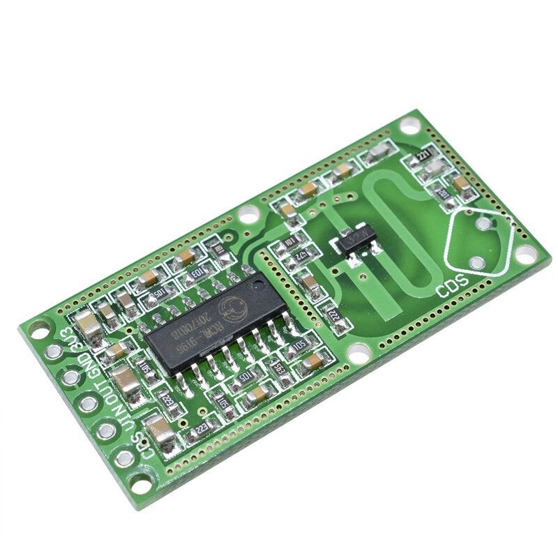 Placa de interruptor de Sensor de Radar de microonda RCWL-0516, módulo de Sensor de movimiento de presencia humana, inducción de cuerpo humano para microondas, salida de 3,3 V