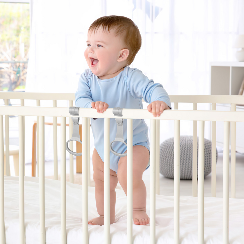 Support de lit CPull pour bébé, anneaux de côtes vers le haut, assistant d'exercice de marche, marcheur