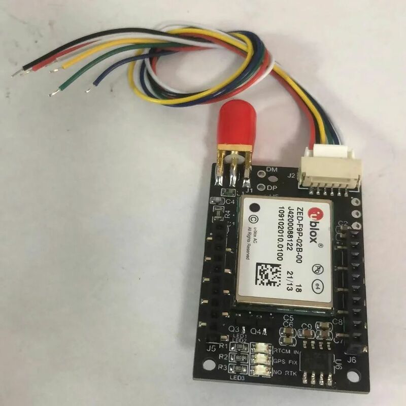 บอร์ดพัฒนาโดรน ZED-F9P-02B-00โมดูล RTK GPS GNSS