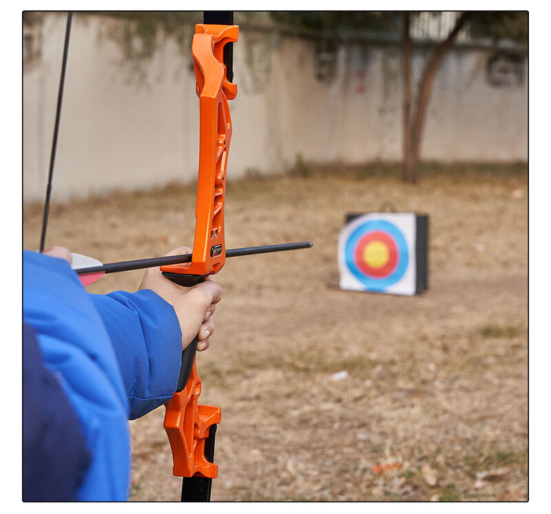 Arco recurvo de 20, 30, 40 y 50 libras, flechas deportivas para tiro con arco recto, para práctica de tiro