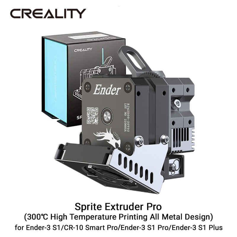 CREALITY Sprite Extruder Pro Tous les touristes en métal 3.5:1 Conception d'alimentation de vitesse 3D Pièces de mise à niveau d'imprimante pour Ender-3 l's CR-10 Smart Pro