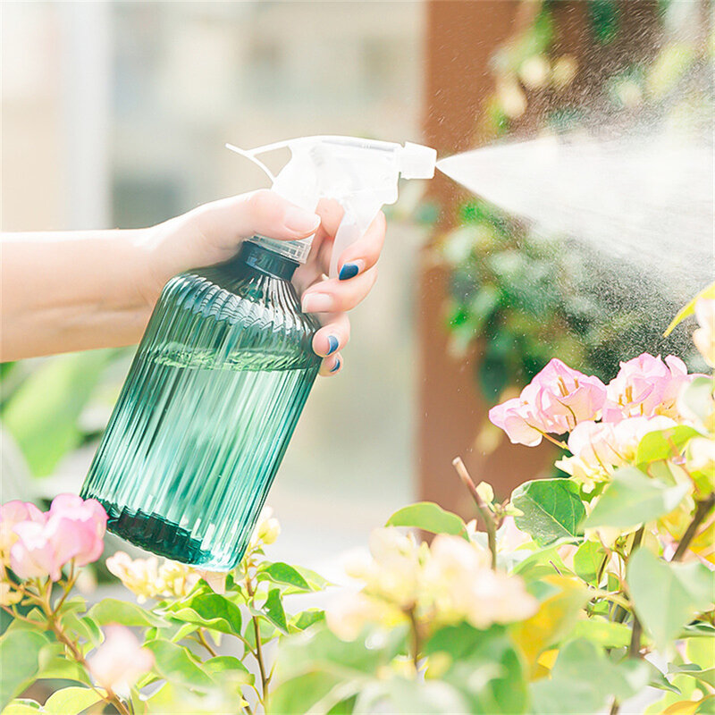 Botol semprot air rumah tangga, semprotan penyiraman bunga irigasi dalam ruangan 200ml/500ml