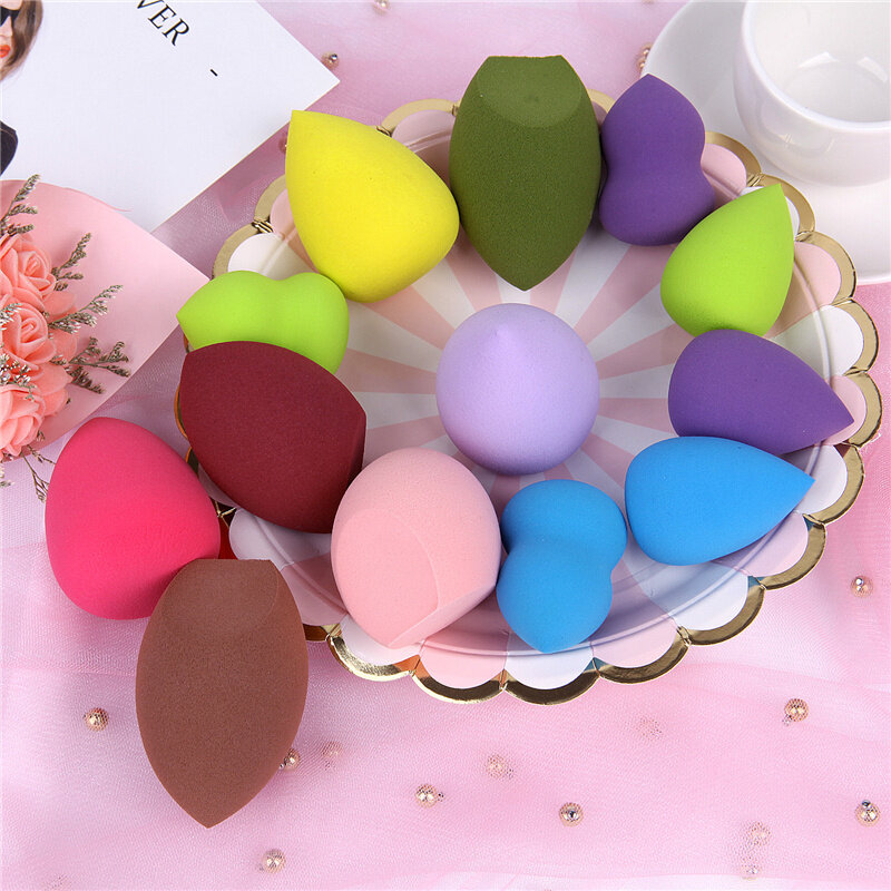 1 pz Cosmetic Puff Makeup Sponge Smooth Blending Face Liquid Foundation Cream Make Up Cosmetic Powder Puff Beauty Tools