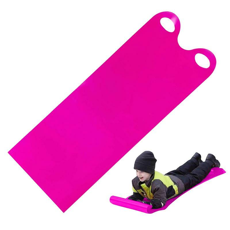 Leve Roll Up Snow Sled Portátil Rolling Snow Slider, alta velocidade flexível, Sledding Equipamento para Crianças