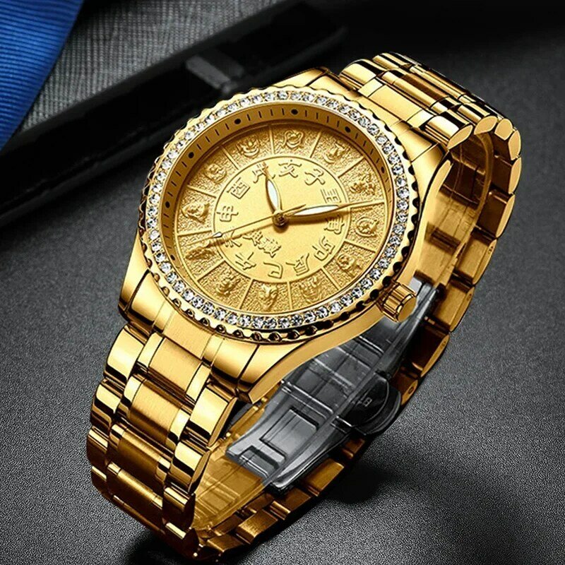 NIBOSI-Reloj de pulsera deportivo para hombre y mujer, cronógrafo de cuarzo, informal, resistente al agua, marca superior de lujo, a la moda
