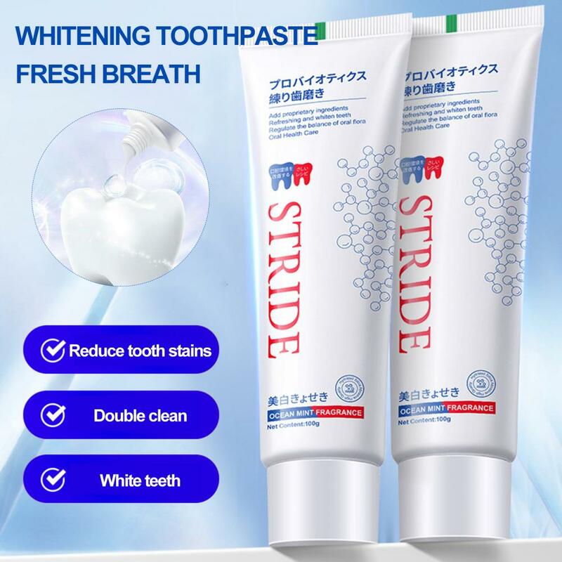 Poprawa oddechu pasta do zębów wybielająca pasta do zębów 12 szt. 100g usuwa plamy poprawia oddech utrzymuje zdrowe szkliwo