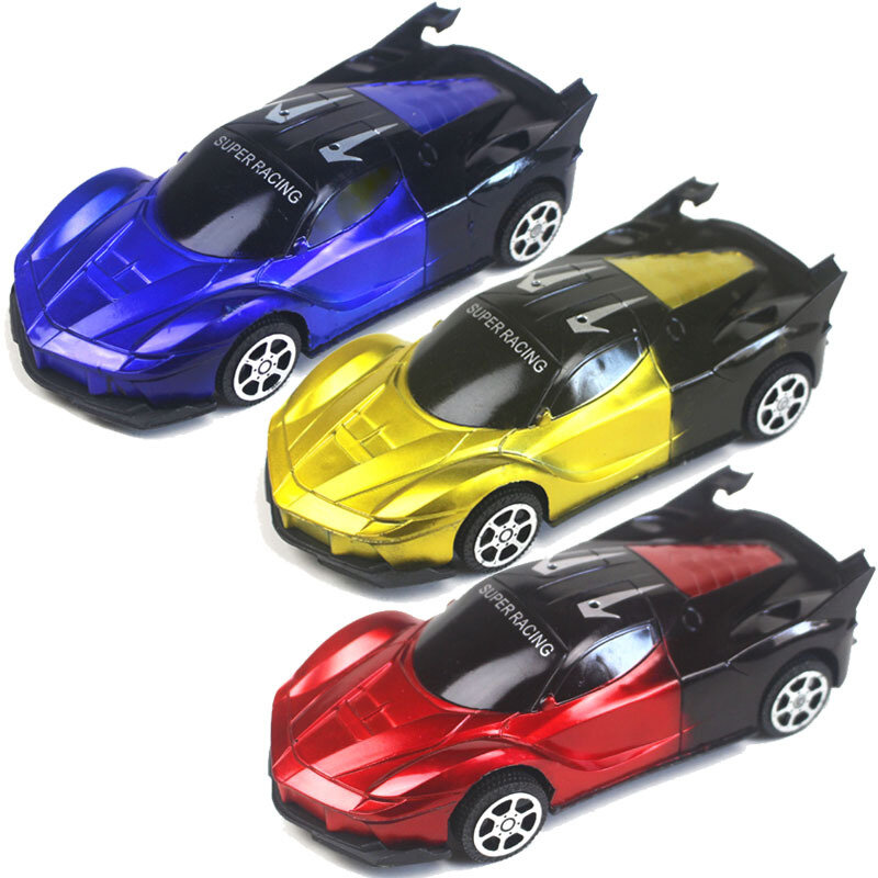 Kinderspeelgoed Terugtrekken Voertuig Sportwagen Raceauto Simulatie Model Speelgoedauto Set Klein Cadeau Speelgoed
