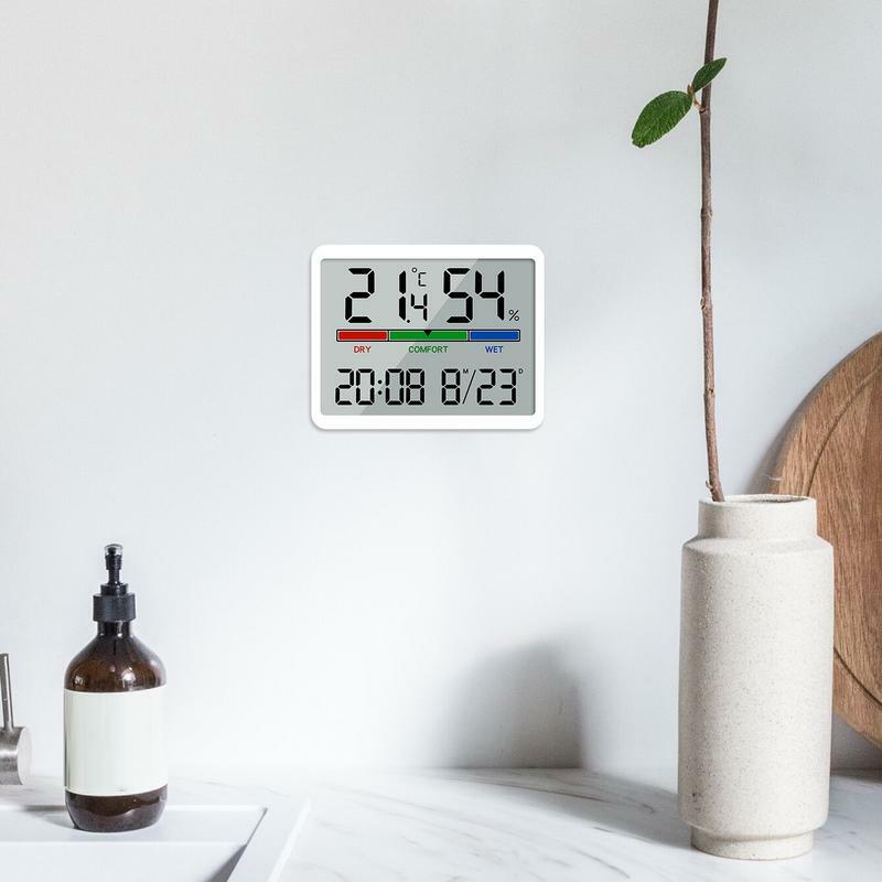 Monitor de temperatura ambiente, humidificador, medidor de humedad, barómetros de temperatura interior para el hogar con alto y bajo