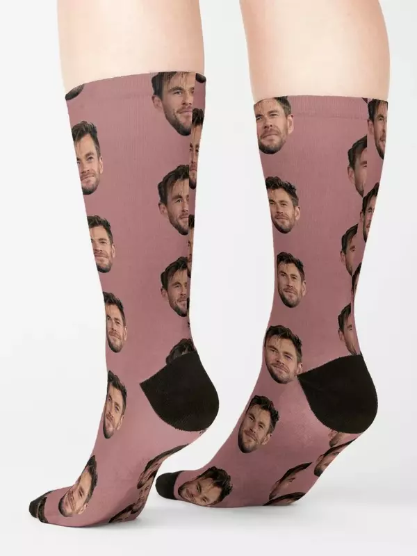 Chris Hemsworth Socks heated christmas gifts Men's Man Socks Women's