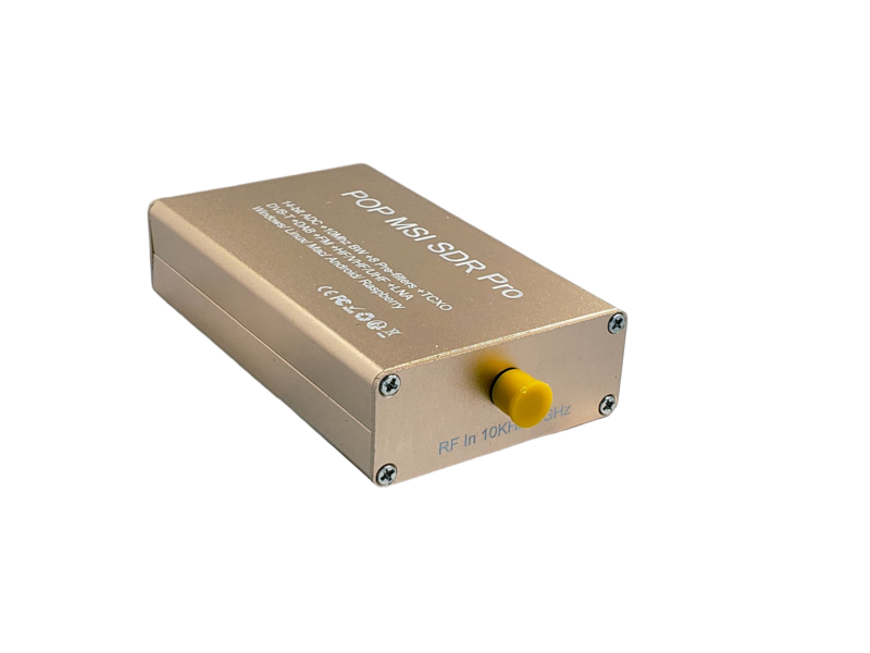 Top 10KHz-2GHz Szerokopasmowy 14-bitowy programowo zdefiniowany radiotelefon SDR Odbiornik kompatybilny ze sterownikiem SDRplay i oprogramowaniem za pomocą TCXO LNA