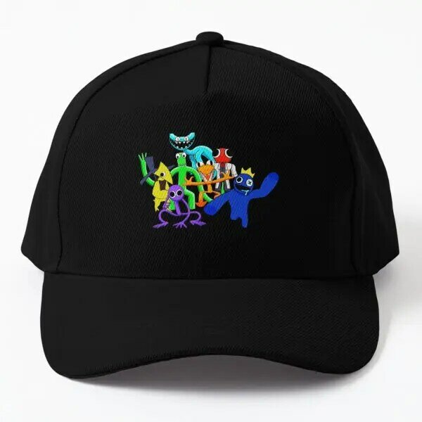 Gorra de béisbol con estampado de arcoíris Friends para hombre y mujer, gorro deportivo con forma de pez, estilo Hip Hop, Color sólido