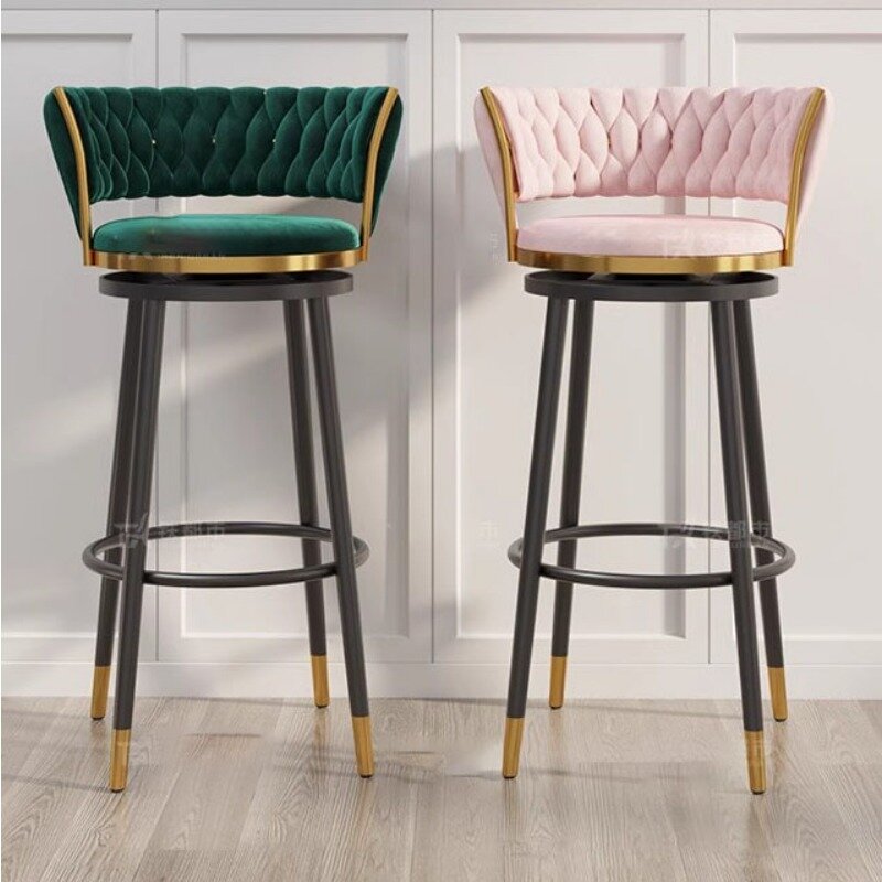 Металлические барные стулья для кофе, современный отдых, Винтажный дизайн, барный стул, скандинавские бистро-балки, мебель для ресторана