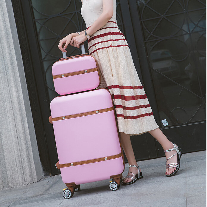 20inch Mother And Daughter Vintage Suitcase Sets
