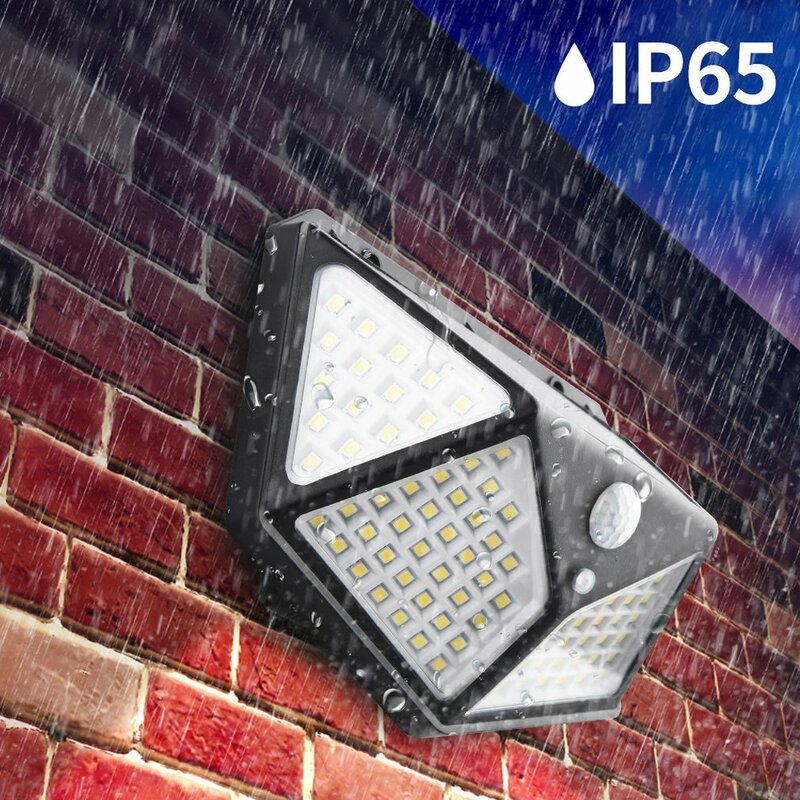 مقاوم للماء LED استشعار الحركة الجدار مصباح ، أضواء تعمل بالطاقة الشمسية ، إضاءة ليلية في الهواء الطلق ، مقاومة للماء ، جديد