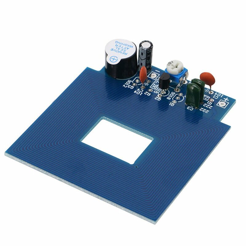 Kit de escáner Detector de metales sin montar, Módulo de placa de Sensor de Metal Suite, Kits electrónicos de bricolaje, zumbador de condensador de placa PCB, 3V-5V de CC