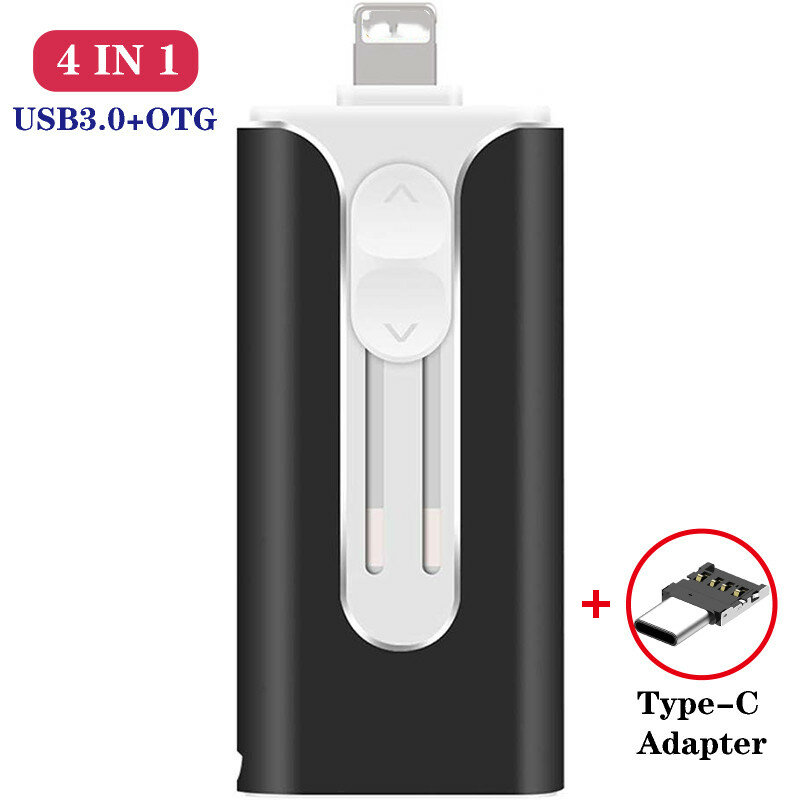 New iOS Usb Flash Drive For iPhone/iPad /Android Phone USB Stick For iPhone6 7 8 X XS XR Pendrive 64GB 128GB Disk On Key usb 3.0