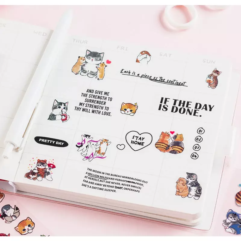 10 teile/paket Cartoon Muster dekorative Briefpapier Aufkleber bunte Traum Scrap booking DIY Tagebuch Album Planer benutzer definierte Aufkleber