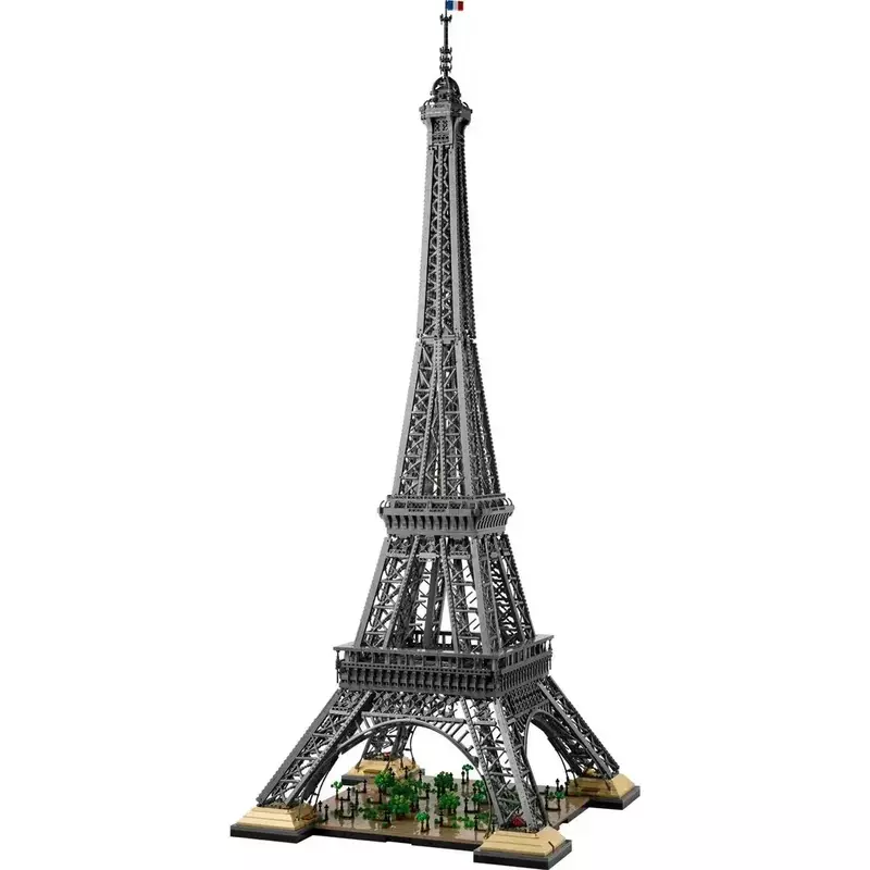 Eiffel Tower Architecture Model Building Block, Kit Tijolo, Adulto e Criança, Presente de brinquedo, França, Novo, 1,5 m, 10307, 10001Pcs, Em Stock, 2022