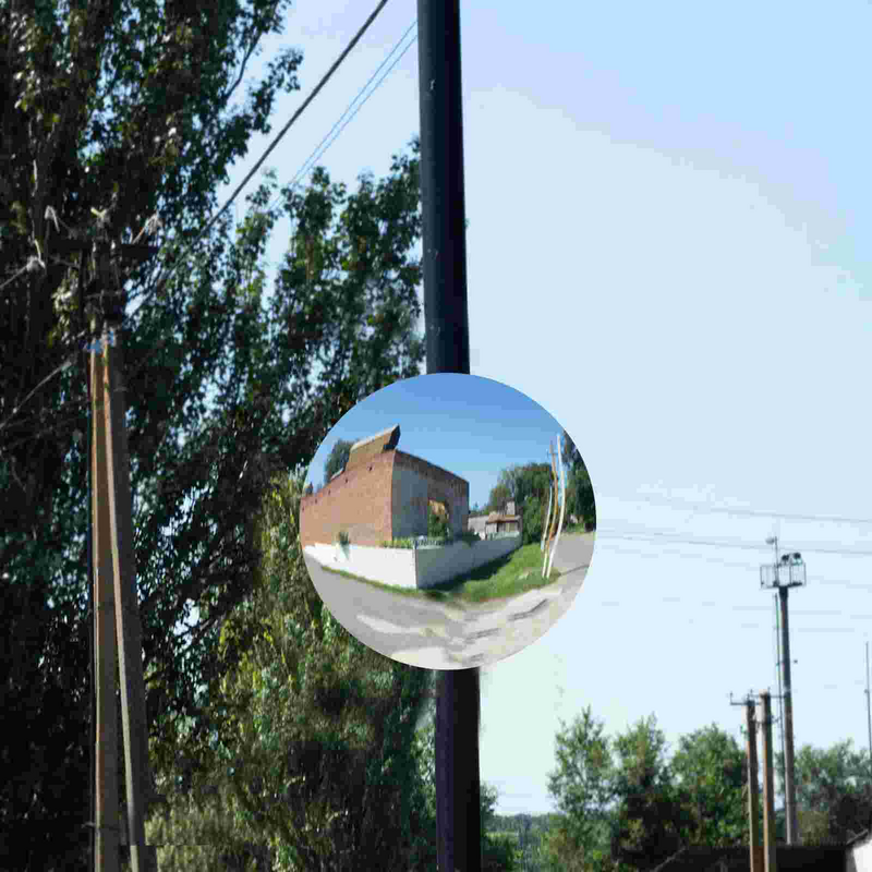 Convex Road Mirror Road Safety Wide Angle Portable Garage Parking Assist Driveway Plastic Indoor