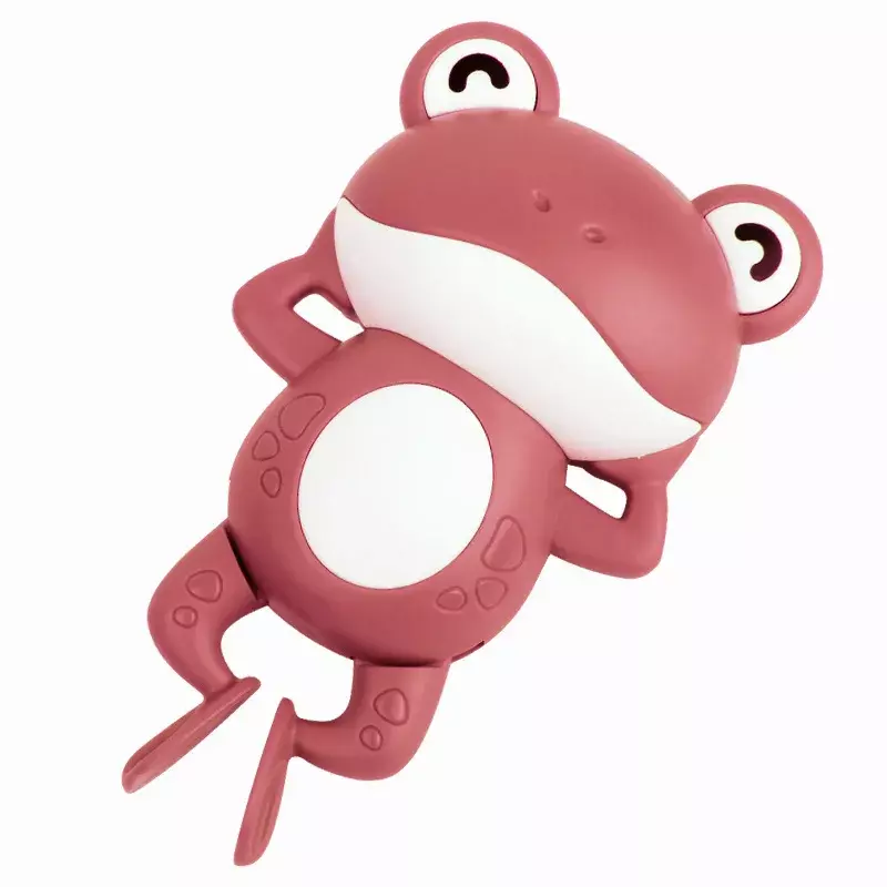 아기 목욕 Windup Clockwork 수영 개구리 어린이 선물 장난감