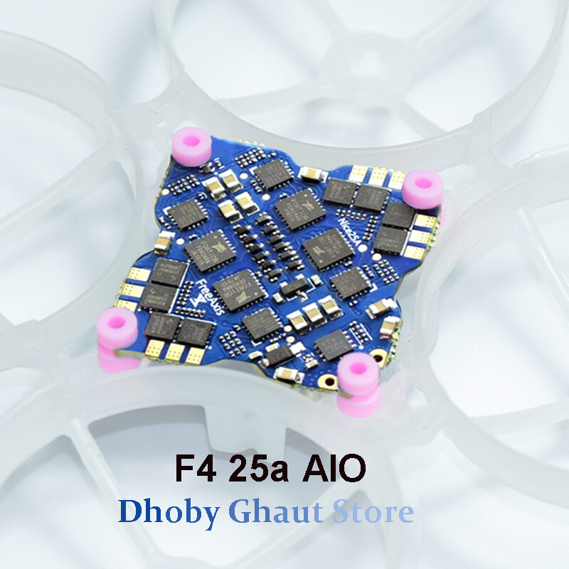 FreeAxis F4 25A AIO Control de vuelo FC ESC Board STM32F411 128M 2-6S BlackBox para RC FPV 30 Toothpick Ducted Drone Quadcopter