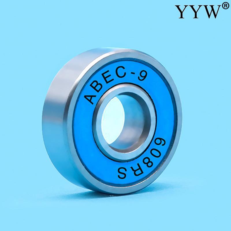 Roller Skate Bearings High-Speed Silent Skateboard Double Row 4 Wheels Skates Ice Skating Shoes Universal 608RS Roller ABEC-9