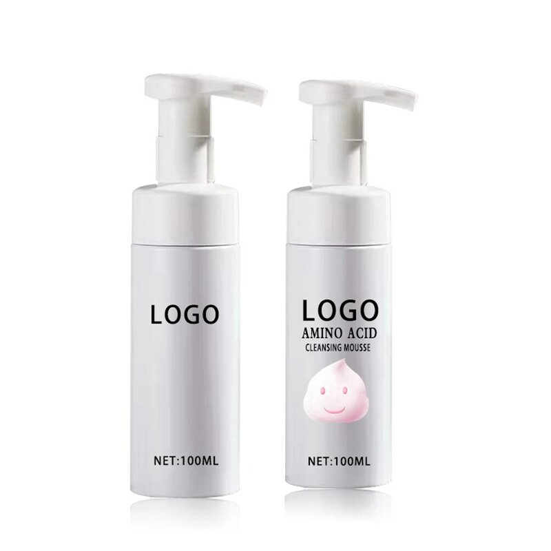 100ml Camellia Cleansing Mousse Private Label Moisturizing Clean Powerful Makeup Remover Rich Foaming Facial Cleanser