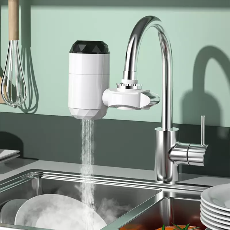 Elektrische Küche Warmwasser bereiter Wasserhahn sofort Warmwasser hahn Heizung kalt Heizung Wasserhahn tankless Durchlauferhitzer nach Hause