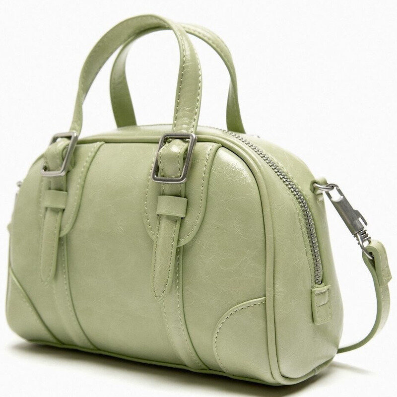 حقيبة كروس جلدية بسعة كبيرة واحدة للنساء ، حقيبة يد كاجوال محمولة باليد ، حقيبة ساعي البريد عالية الجودة ، فاخرة متعددة الاستخدامات