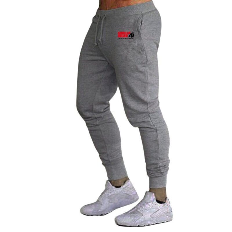 Musim semi dan musim panas kasual celana baru dalam pakaian pria celana tipis olahraga Jogging baju olahraga celana Gorilla Streetwear