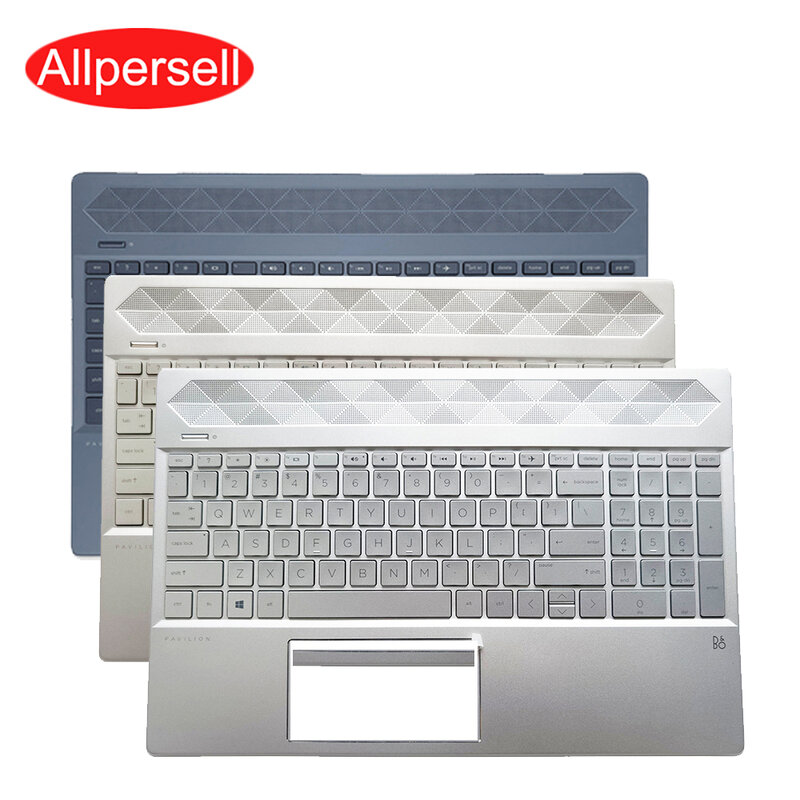 Laptop upper cover Keyboard for HP 15-CS TPN-Q208 15-CW 15-CS0039TX cs0037 TPN-Q210 L24752-001 palm rest case shell