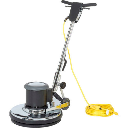 FM17 heavy duty electric marble floor polishing machine 1.5HP single disc floor scrubber with 2 gallon solution tank 175RPM