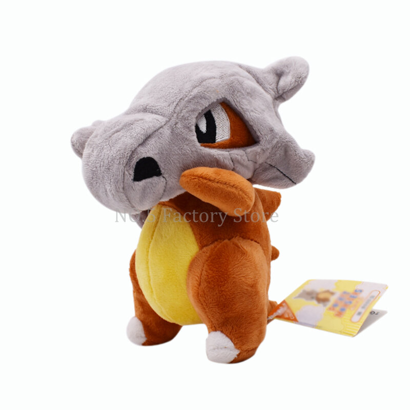Pokémon Anime Plush Stuffed Toy para Crianças, Cubone, Osselait, Tragosso, Soft Doll, Baby, Halloween, Presentes de Natal, 16cm