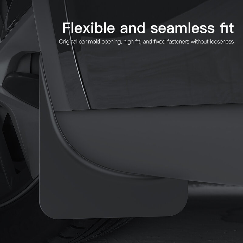 Yz für Tesla Modell y Modell 3 spezielle Kotflügel 2014-2018 Tesla Mud flaps keine Notwendigkeit, Löcher Kotflügels chutz Autozubehör zu bohren