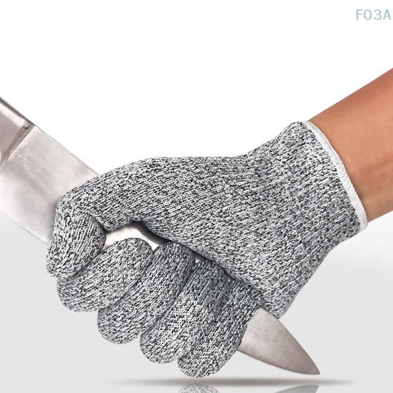 Hppe Level 5 Sicherheit Anti-Schnitt-Handschuhe Hochfeste Industrie Küche Gartenarbeit Anti-Kratzer Anti-Schnitt Schneiden Mehrzweck