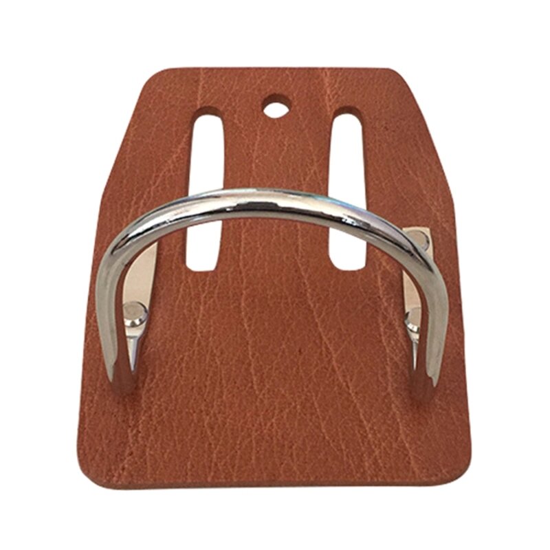Funda para martillo para cinturón, soporte para martillo cuero con conexión ranurada y anillo