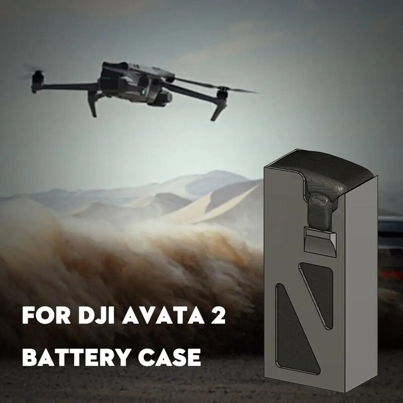 Uav PTZ Accessories Shuttle Petg Battery Protection Case Aerial Camera Battery Storage Case for dji AVATA 2 S6A5