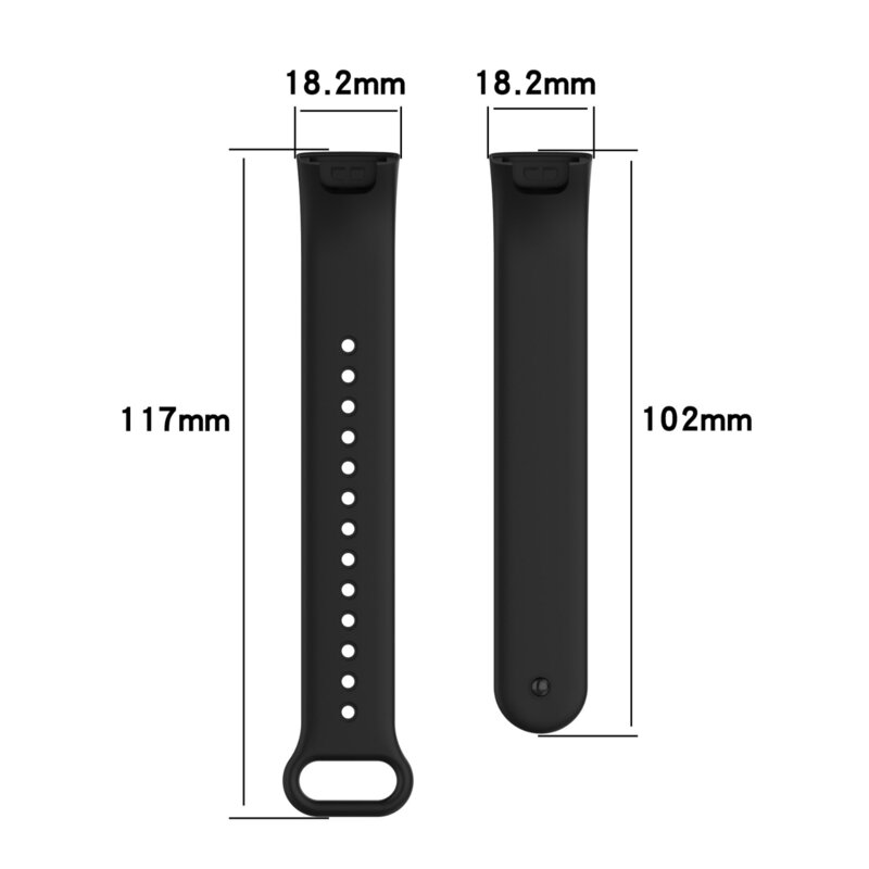 Strap For Redmi Smart Band Pro Replacement Soft Silicone Sport Wrist Strap For Xiaomi Redmi Band Pro Bracelet Accessories