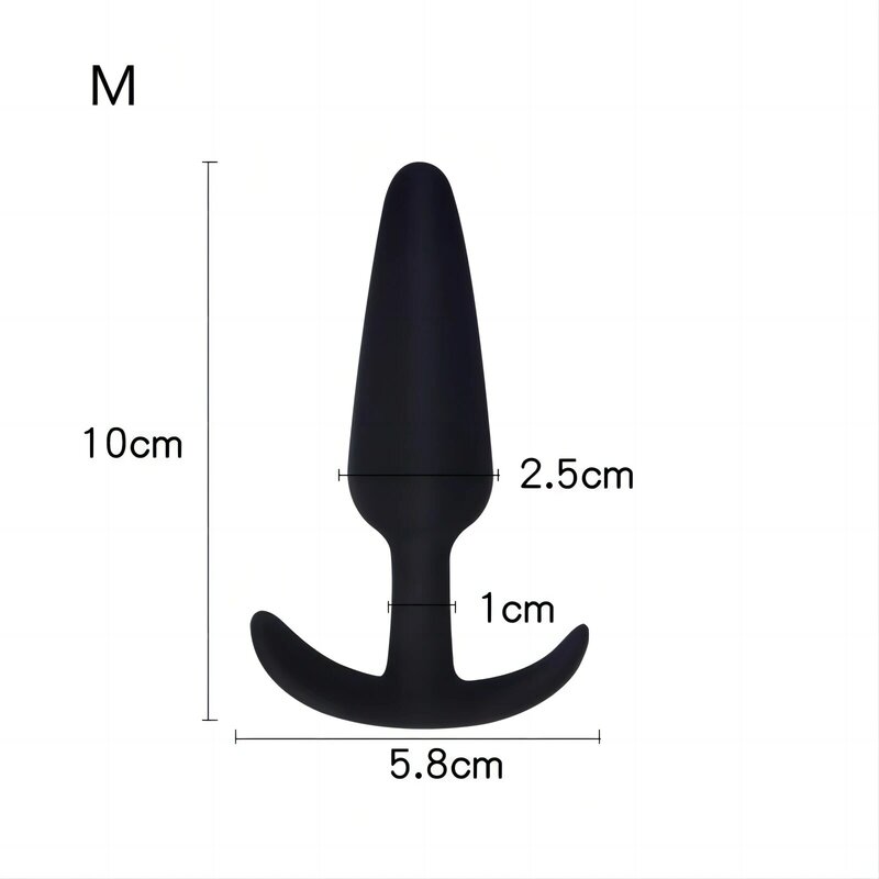 Silikonowa wtyczka analna wtyczka analna dilator dildo prozate masażer zabawy dla dorosłych zabawki erotyczne dla mężczyzn kobiet par sex shop