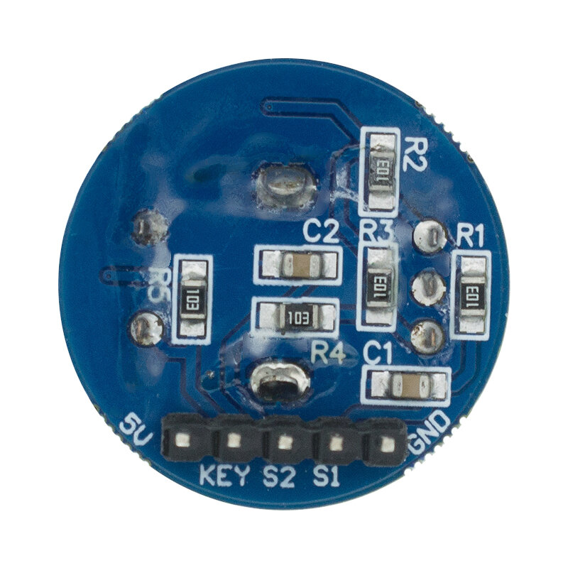 Módulo de codificador rotativo para arduino tijolo sensor desenvolvimento redondo áudio rotativo potenciômetro botão tampa ec11