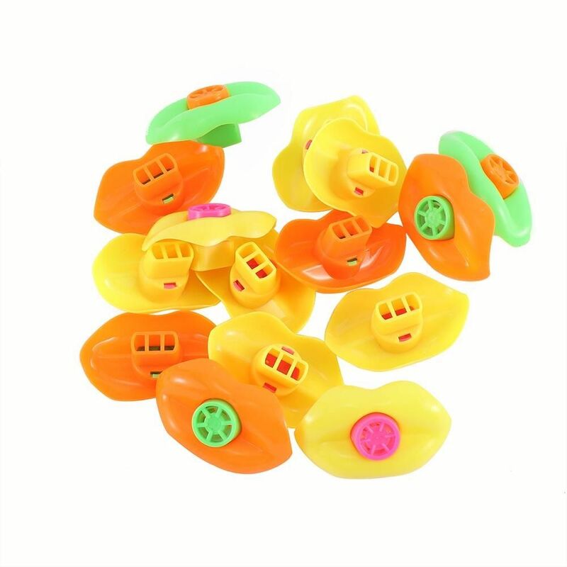 15 buah lucu plastik mulut bibir bentuk peluit pesta ulang tahun hadiah mainan anak-anak hadiah mainan