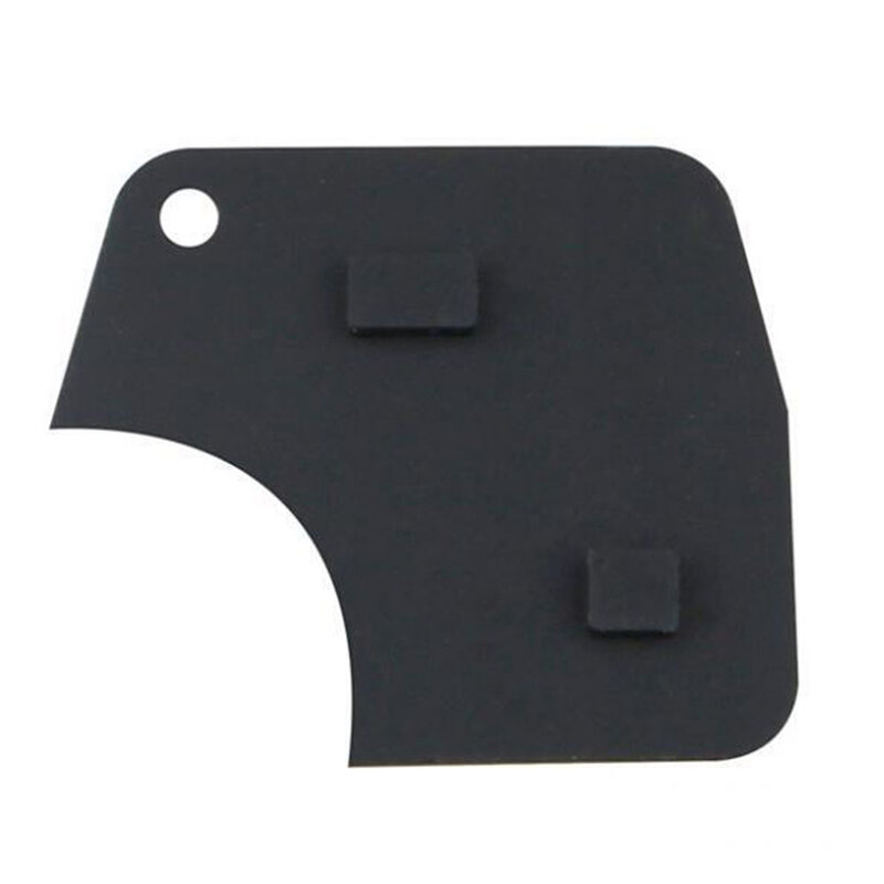Sleutelblok Knop Siliconen Pad 2 Knop Siliconen Pad Auto Accessoires Auto Sleutel Shell Case Vervanging Afstandsbediening Auto Sleutel Hoes