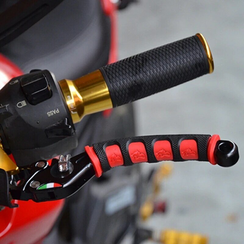 Silicone Bike Brake Handle Sleeve, Protetor de alavancas de freio de bicicleta, Tampa para mountain bikes, Motocicleta