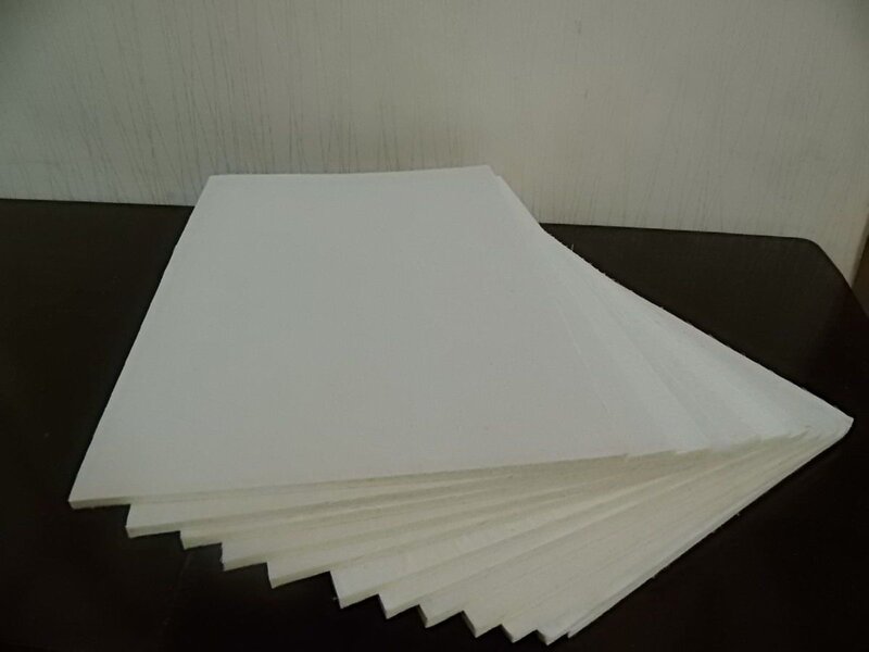 Almohadilla de algodón de tamaño A4 para secar tinta, sello de estampado, fecha, accesorio de impresora, 1 hoja