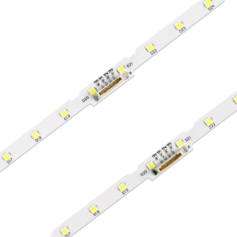 Faixa de luz led para retroiluminação, 10 lâmpadas para samsung 55nu7100, ue55nu7300, ue55nu7100, un55nu7100